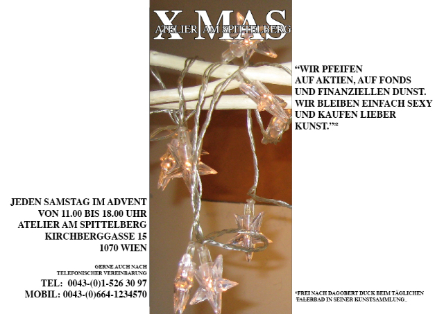 X-MAS Atelier am Spittelberg